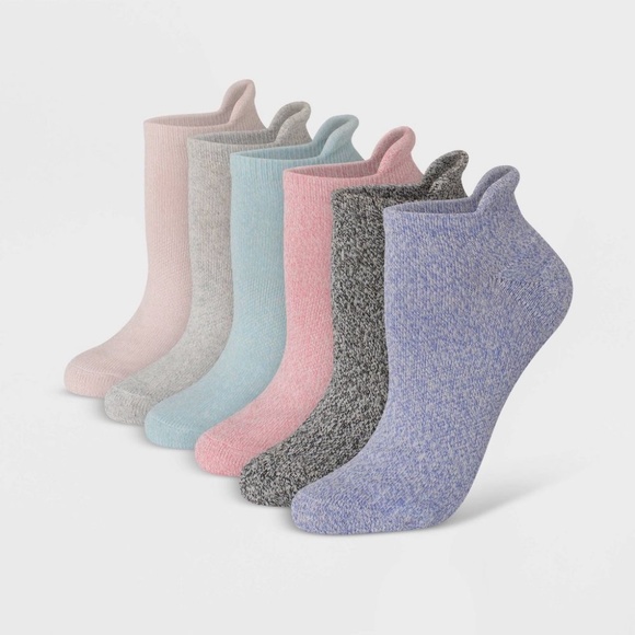 Hanes Accessories Nwt Hanes Pure Comfort Socks 6 Pack Made W
